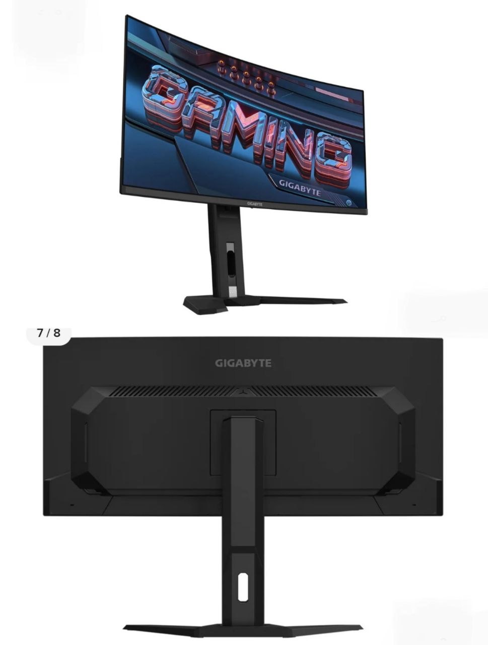 Изогнутый монитор Gigabyte 2